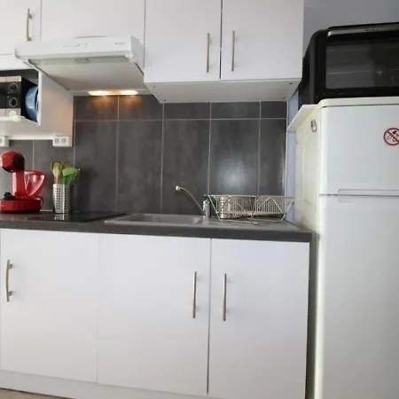Apartment T1 Avec Terrasse Et Clim A 100m Des Thermes - Wifi, Lave-linge, Et Cuisine Equipee - Fr-1-553-16 *